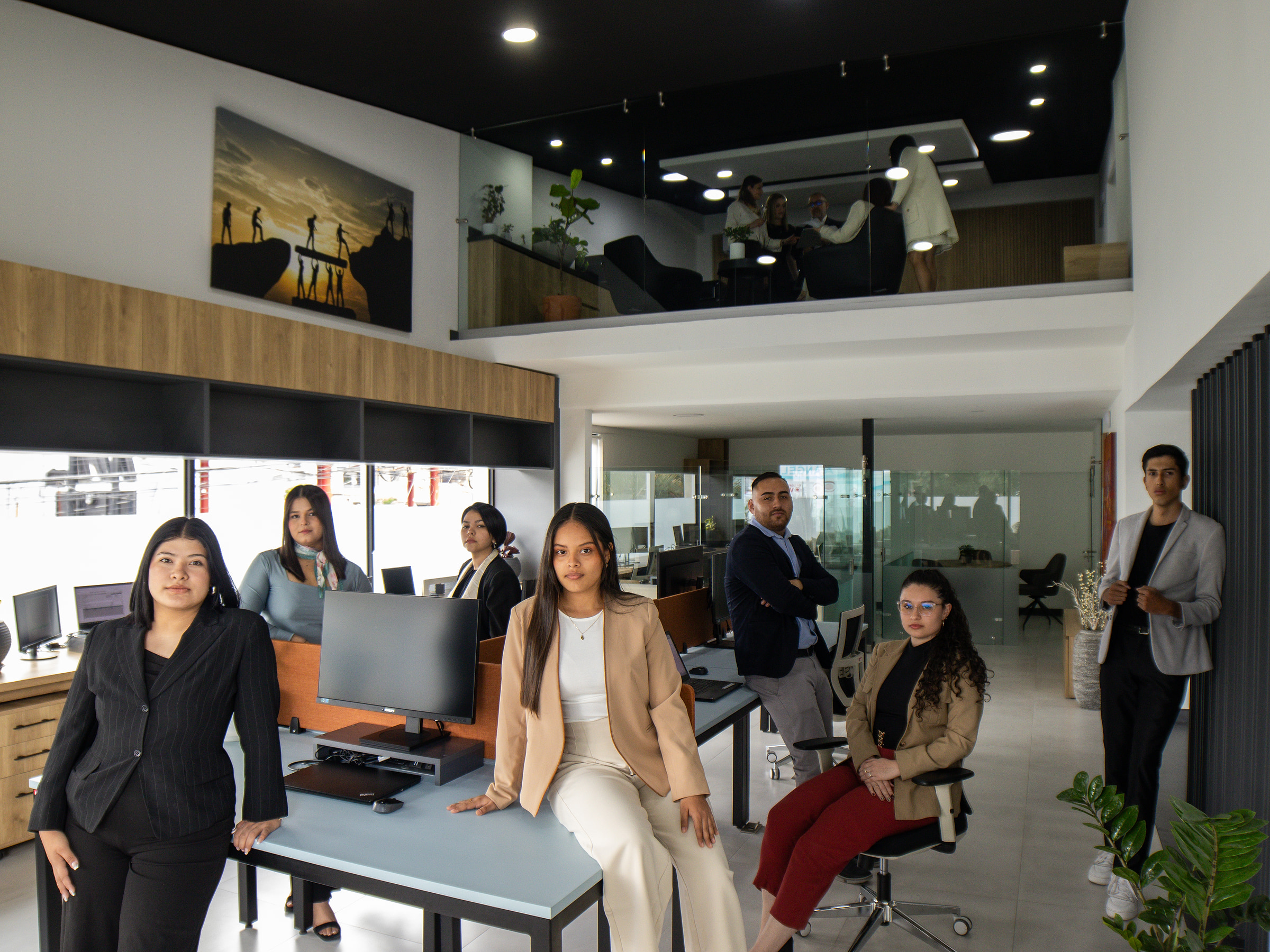 OnTrack team on the operations floor
